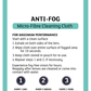 Anti-Fog Microfiber Dry Cloth
